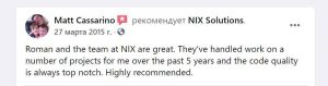 Nix solutions reviews