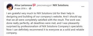Nix solutions reviews